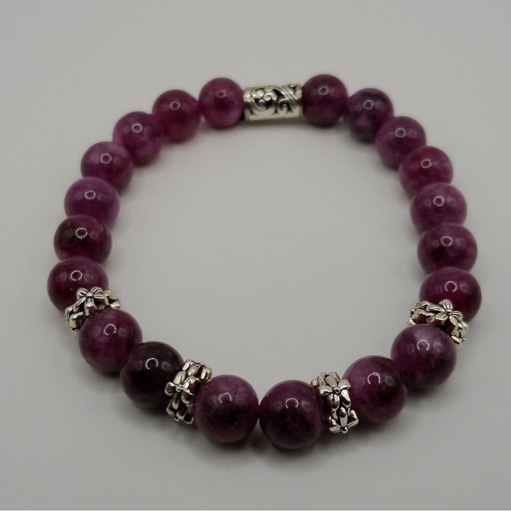 Beautiful Aaa+ Amethyst With Silver Accents! February’s Gemstone!